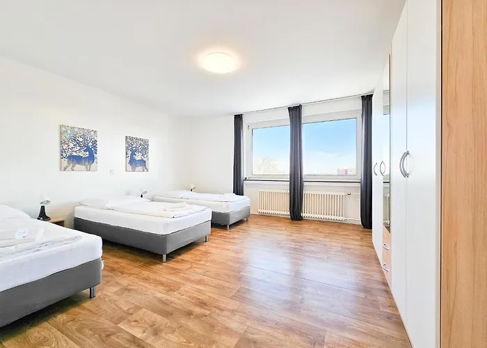Raj Living - 1 Or 3 Room Apartments With Balcony - 20 Min Messe Dus & Airport Dus